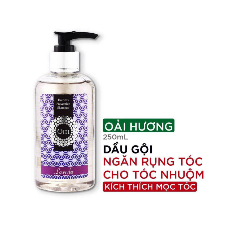 Dầu gội trị rụng danh cho tóc nhuộm