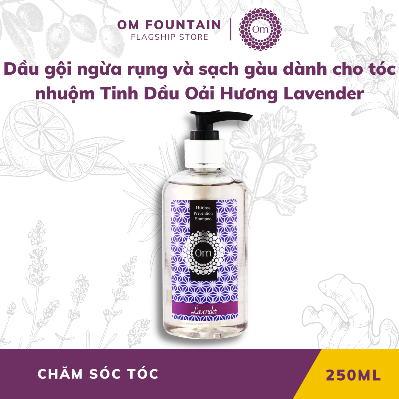 dầu gội trị rụng tóc dành cho tóc nhuộm