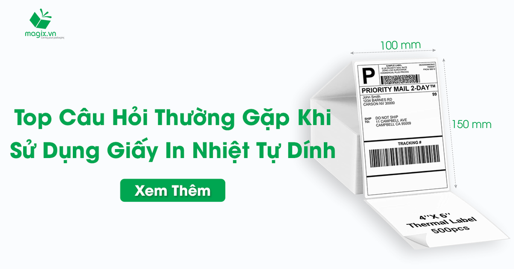 Top Câu Hỏi Thường Gặp Khi Sử Dụng Giấy In Nhiệt Tự Dính