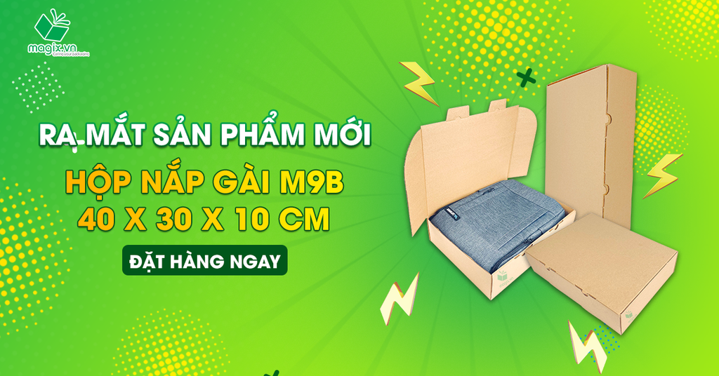Hộp Carton Nắp Gài Tiện Lợi - Giải Pháp Đóng Gói Hàng Hóa Nhanh Chóng
