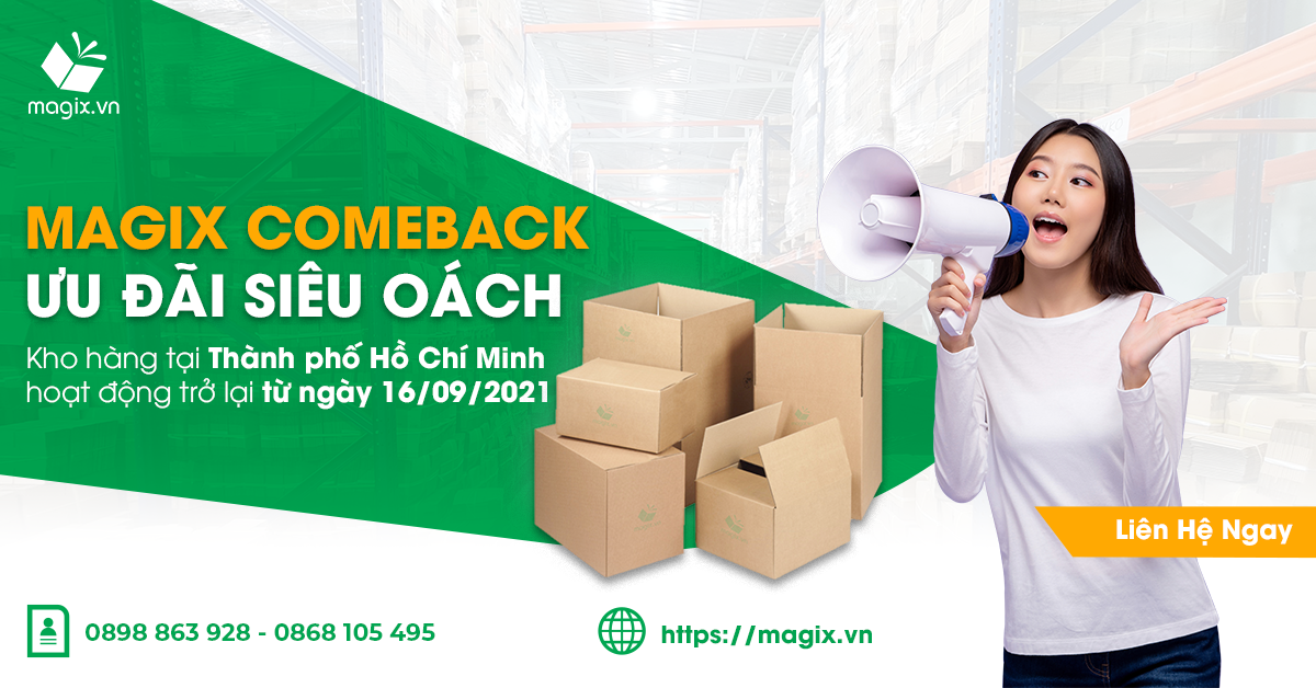 MAGIX COMEBACK - ƯU ĐÃI SIÊU OÁCH