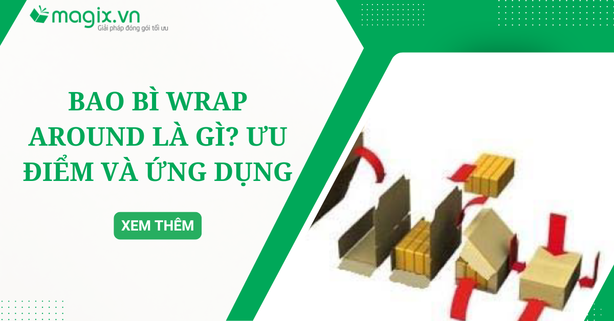 Bao bì wrap around là gì? Ưu điểm và ứng dụng