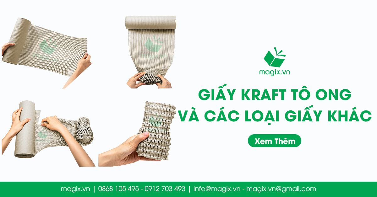 Sự Khác Nhau Giữa Giấy Kraft Tổ Ong Và Các Loại Giấy Đóng Hàng Khác