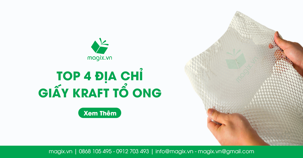 Top 4 Địa Chỉ Cung Cấp Giấy Kraft Tổ Ong Giả Rẻ Nhất Tp Hồ Chí Minh