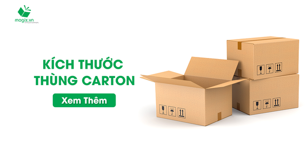 Kích Thước Thùng Carton? Những Tiện Ích Thùng Carton Lớn