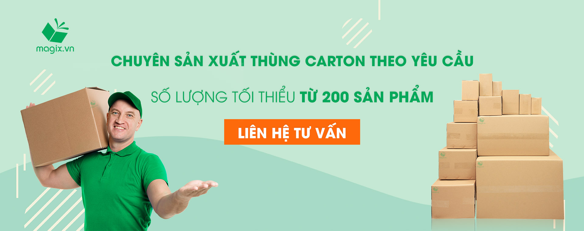 CHUYÊN CUNG CẤP SẢN XUẤT THÙNG CARTON UY TÍN TOP ĐẦU VIỆT NAM