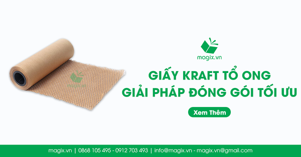 Giấy Kraft Tổ Ong - Giải Pháp Đóng Gói Tối Ưu Cho Kinh Doanh Online