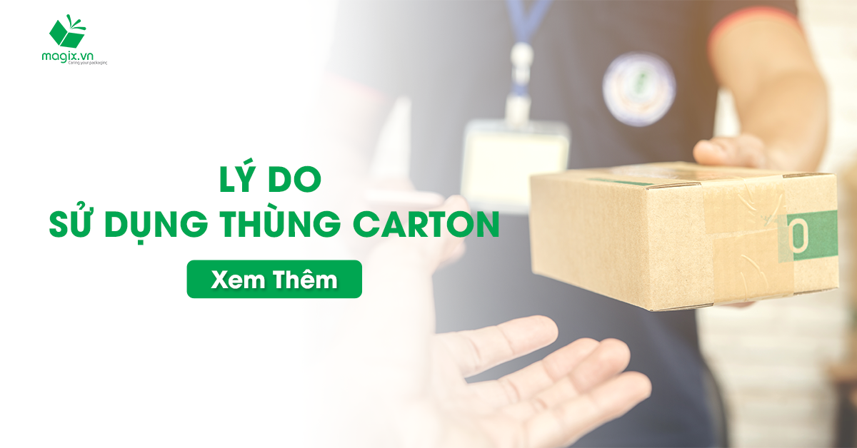 5 Lý Do Khiến Bạn Nên Sử Dụng Thùng Giấy Carton Đóng Hàng