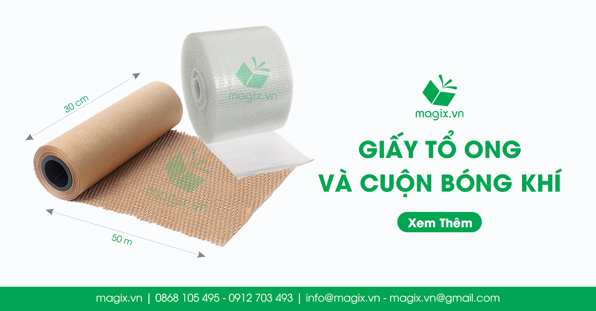 So Sánh Giấy Tổ Ong Và Cuộn Bóng Khí, Loại Nào Tốt Hơn?