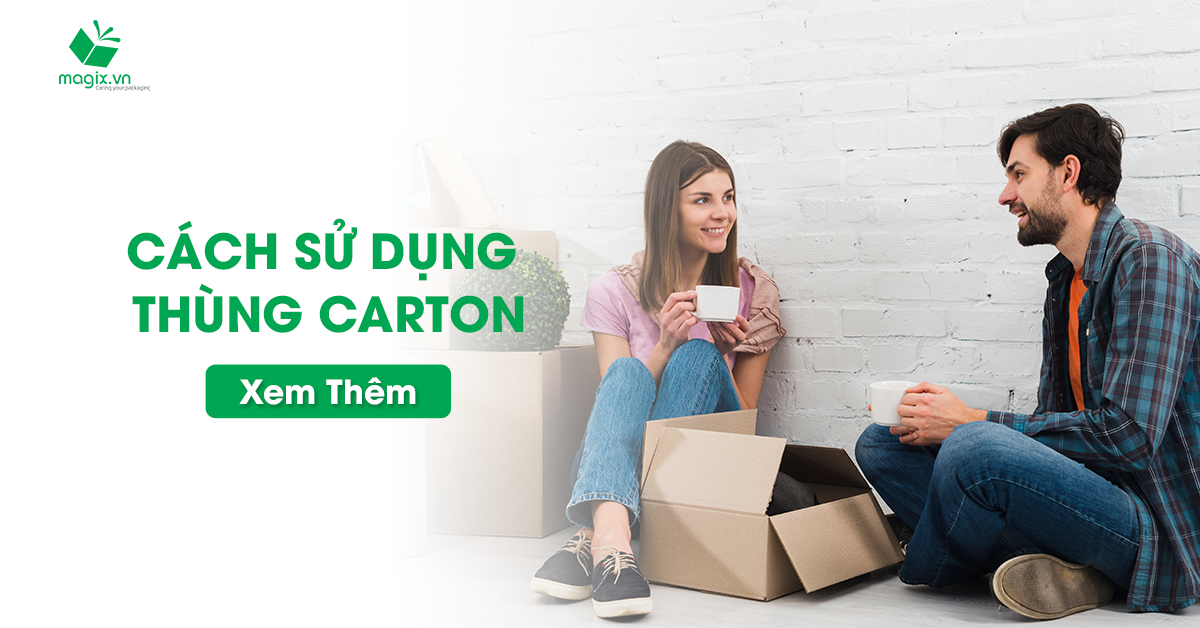 Cách Sử Dụng Thùng Carton Đơn Giản, Dễ Dàng Nhất