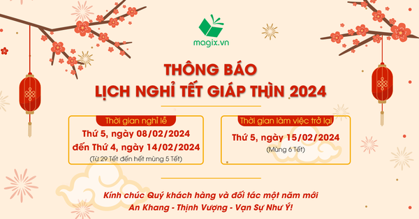 Thông Báo Lịch Nghỉ Tết Giáp Thìn 2024