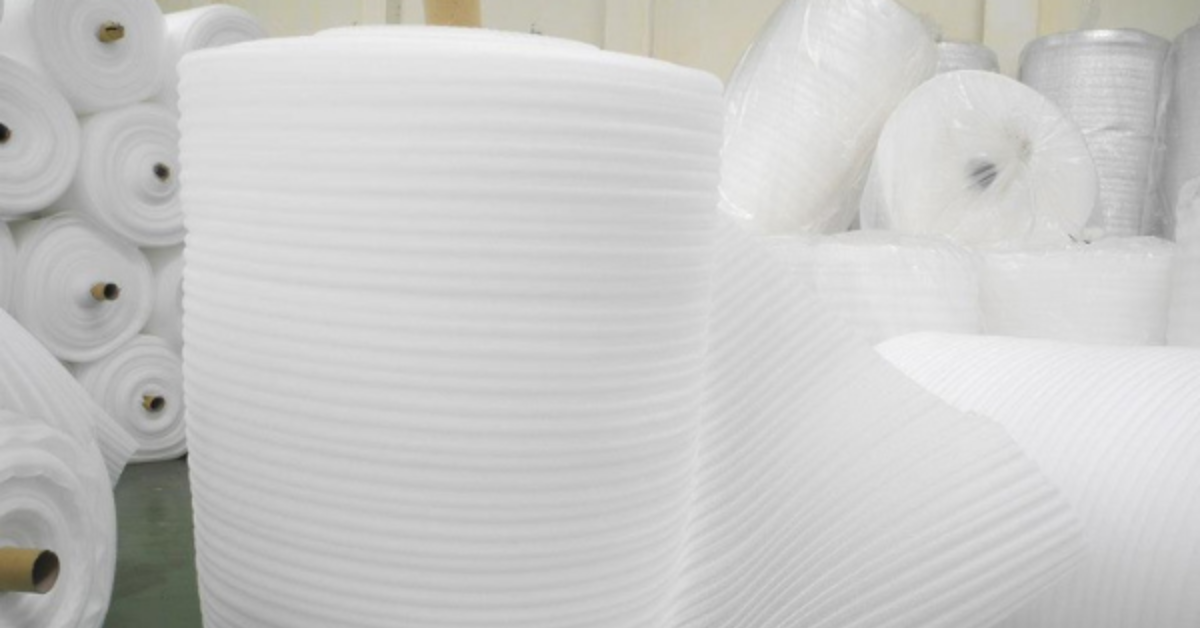 Xốp PE Foam dạng cuộn mỏng (độ dày 0.5mm - 3mm)