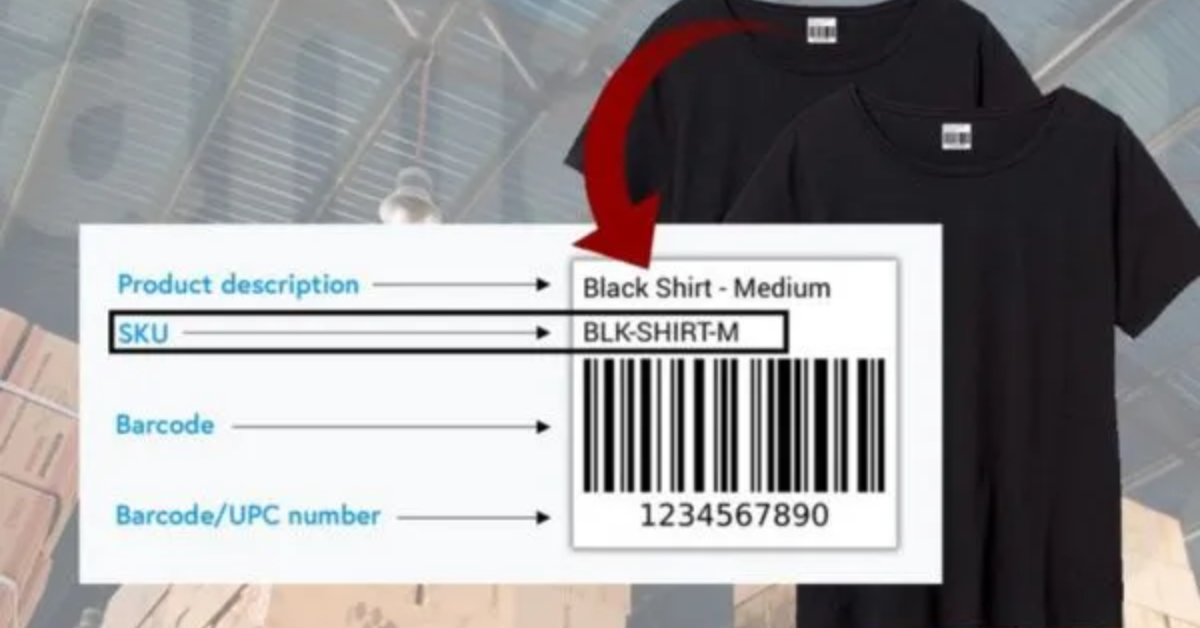 SKU là mã định danh nội bộ sản phẩm trong kho của nhà bán hàng