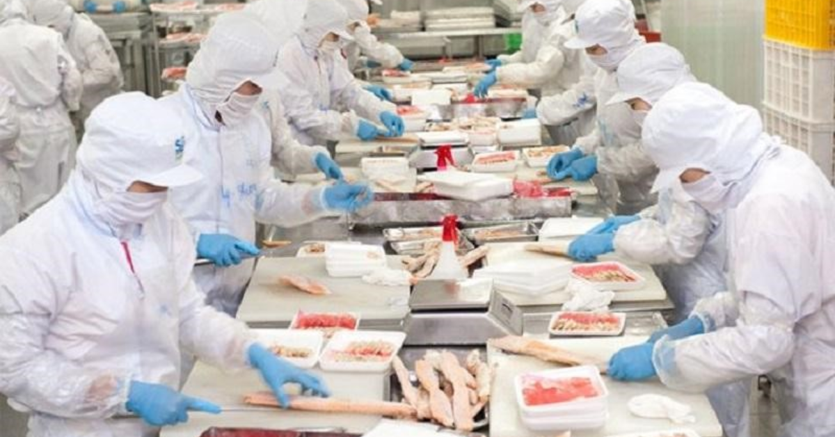 Ngành thực phẩm cũng là một ngành cần phương pháp đóng gói wrap around