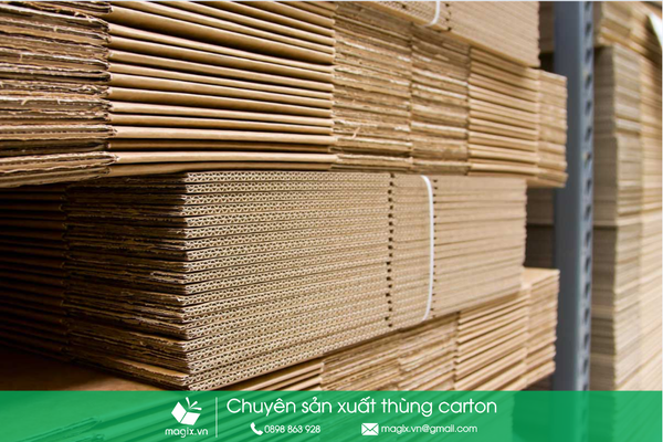 Lựa chọn giấy là yếu tố quan trọng nhất khi sản xuất thùng carton