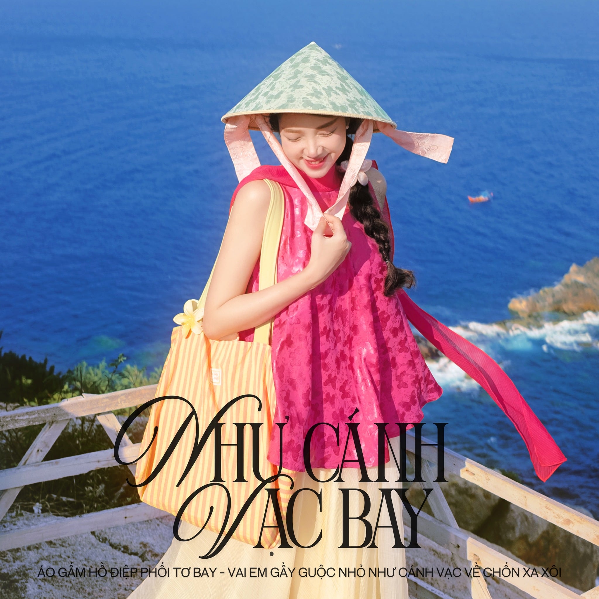 Giảm 100k cho mỗi áo Áo gấm Hồ Điệp phối tơ bay