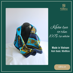 Khăn lụa Silkta - Cam kết 100% lụa tơ tằm Việt Nam