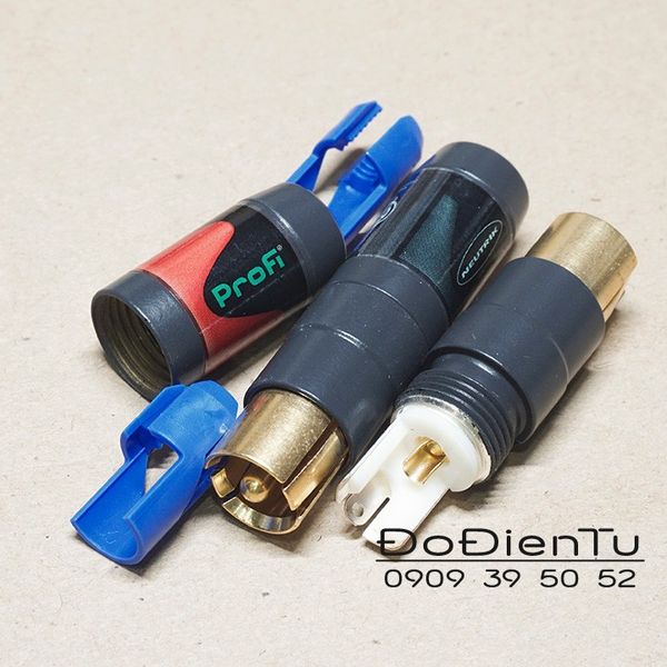 Jack RCA Plug Neutrik NF2C-B/2 Profi | Đồ Điện Tử