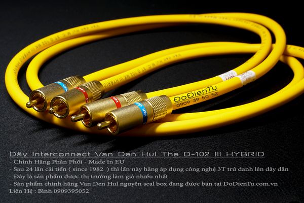 DoDienTu - dây loa dây tín hiệu van den Hul - Supra Cables - Wireworld - 3
