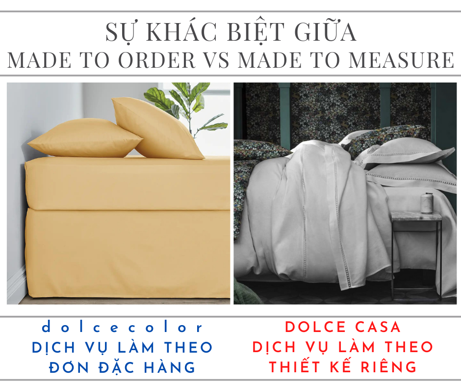 Sự khác biệt giữa “DV Làm Theo Đơn Đặt Hàng” (Made-to-Order) và “DV Làm Theo Thiết Kế Riêng” (Made-to-Measure)? Phần đầu.