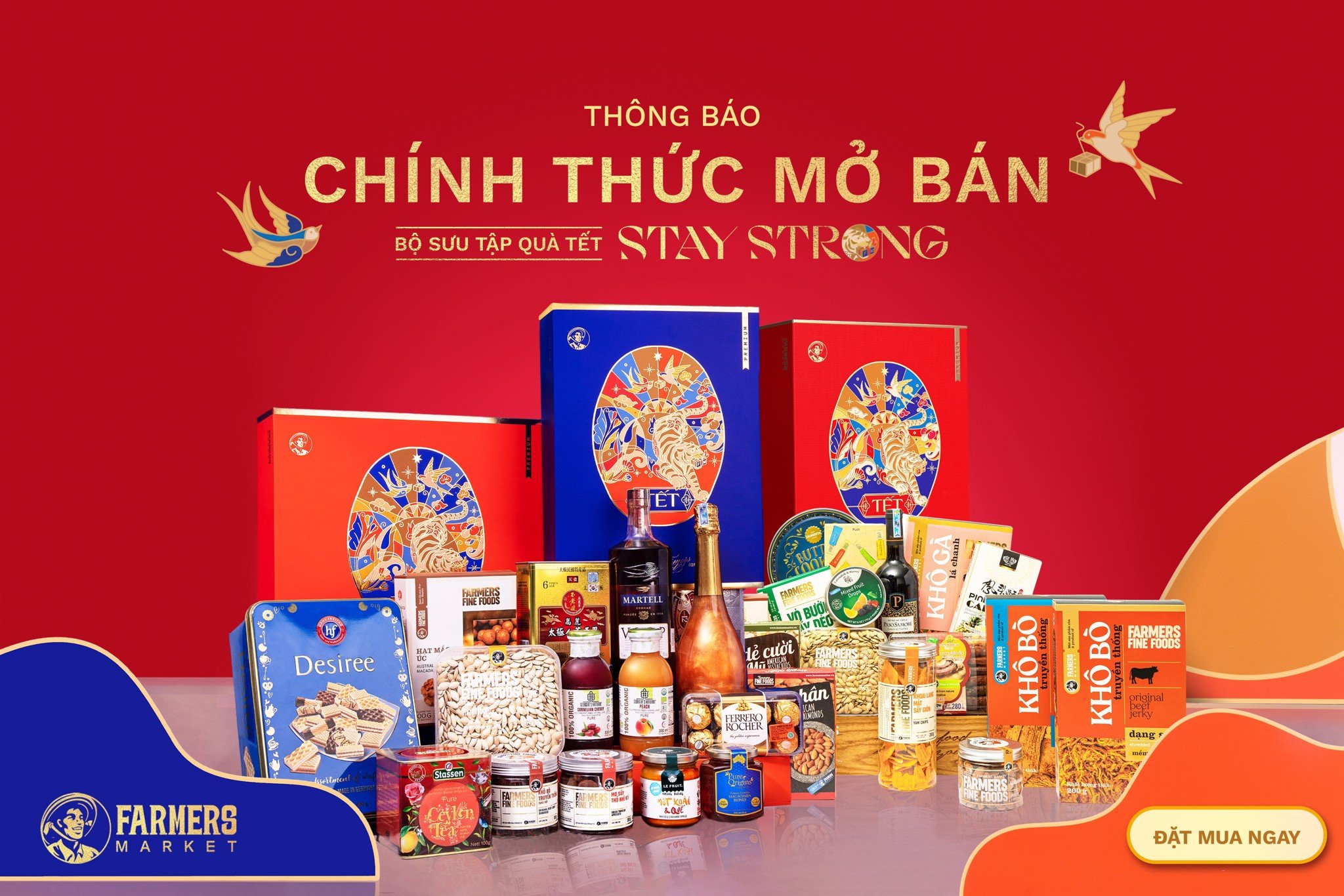 FARMERS MARKET CHÍNH THỨC MỞ BÁN BỘ SƯU TẬP QUÀ TẾT 2022 “STAY STRONG”