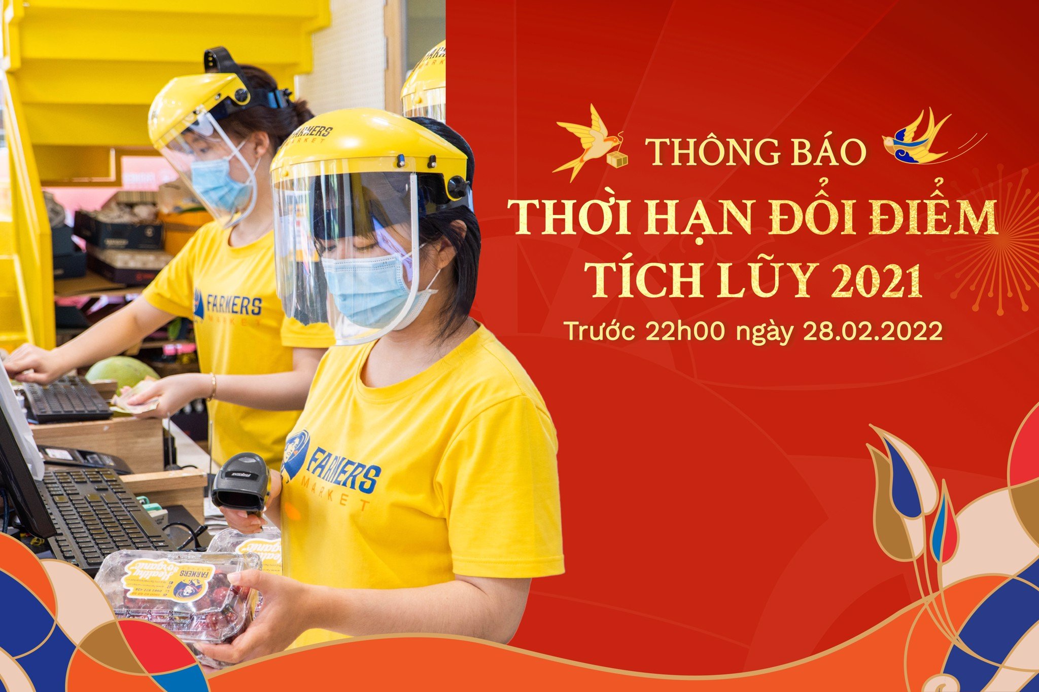 THÔNG BÁO THỜI HẠN ĐỔI ĐIỂM TÍCH LŨY NĂM 2021