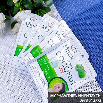 thành phần các chất của mặt nạ dừa cửu long 2in1