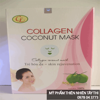 mặt nạ dừa collagen cửu long