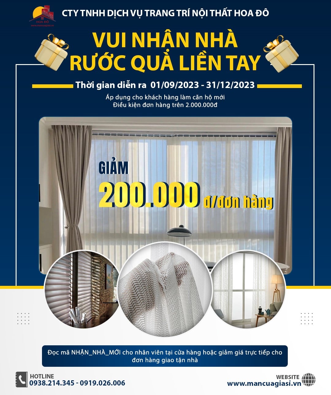 VUI NHẬN NHÀ - RƯỚC QUÀ LIỀN TAY
