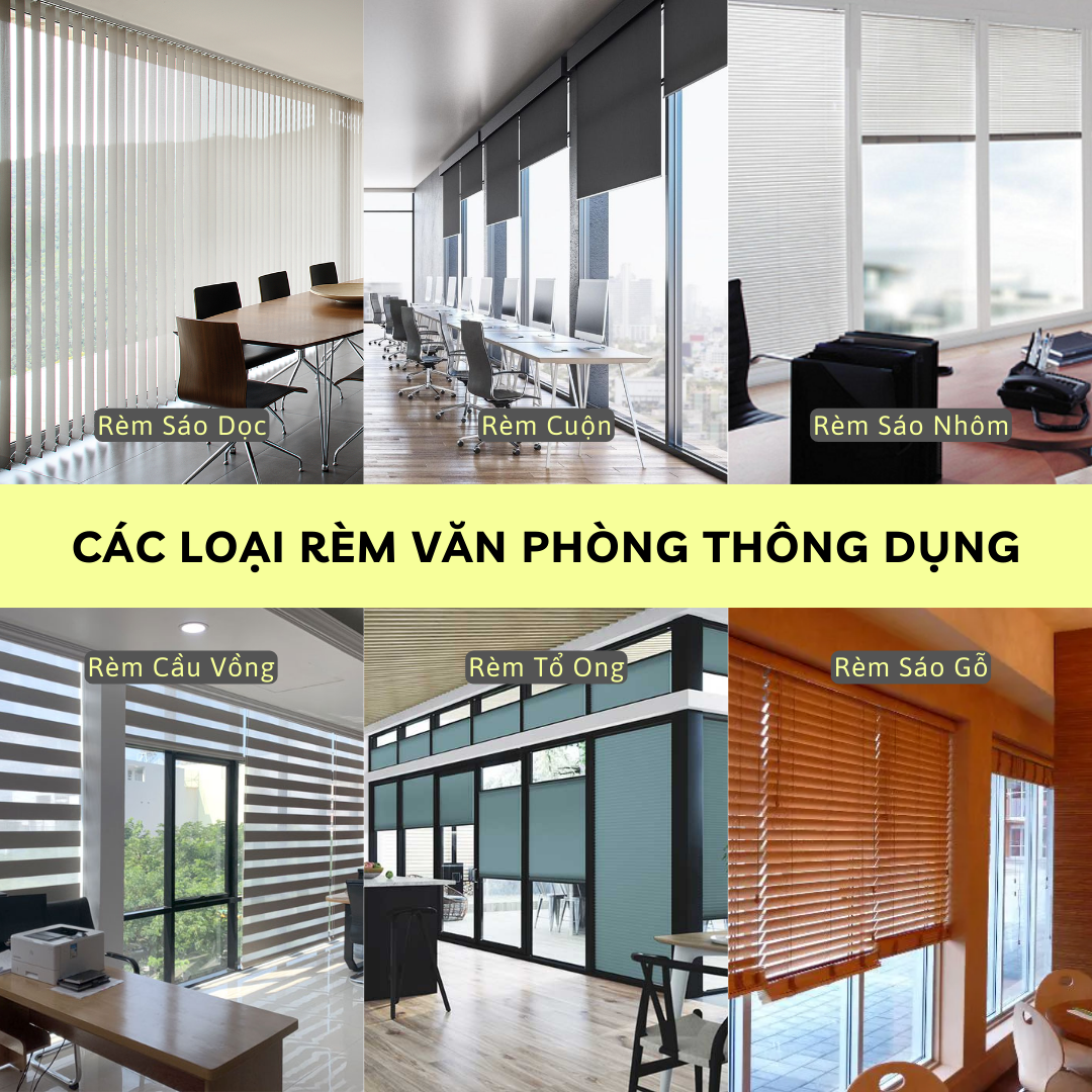 TỔNG HỢP 150+ MẪU RÈM VĂN PHÒNG ĐẸP 2025