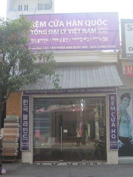 Cửa hàng Rèm cửa Hàn Quốc đầu tiên tại TP.HCM năm 2013