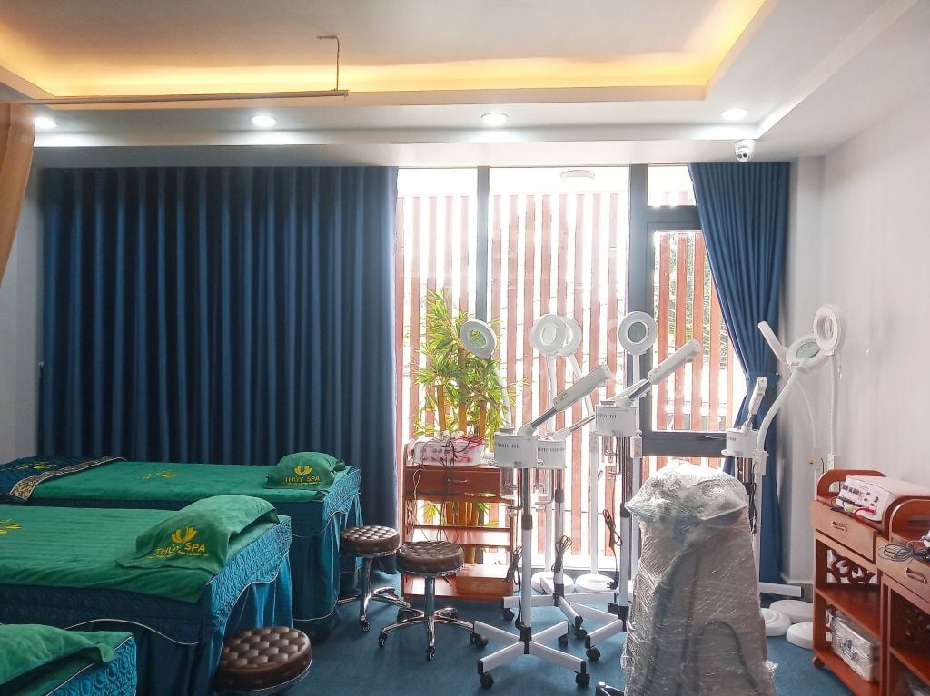 rèm cửa spa