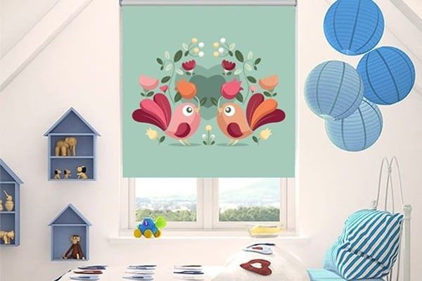 Rèm cuộn tranh – vừa trang trí vừa chống nắng hiệu quả