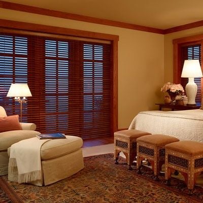Rèm sáo gỗ dành cho cửa sổ thêm trang trọng và tinh tế