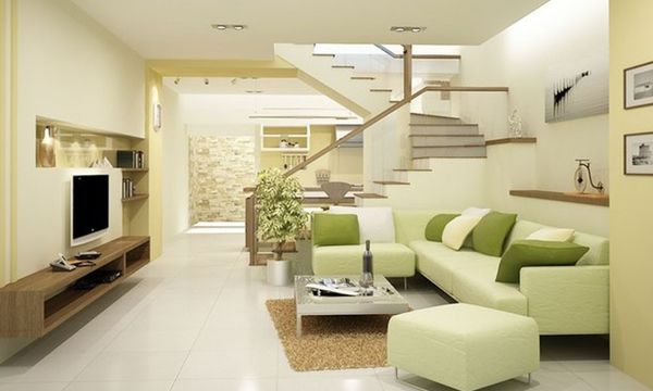 Màu xanh pastel và vàng nhạt, sự kết hợp lạ nhưng quen