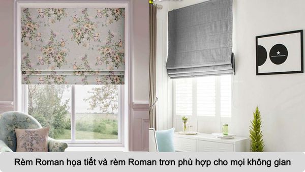 rèm roman cửa sổ đẹp Màn của Hoa Đô 1