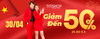 SALE UP TO 50% CHÀO MỪNG LỄ 30/4