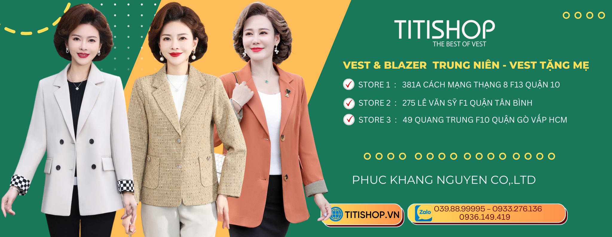 Vest Tặng Mẹ - Trung Niên