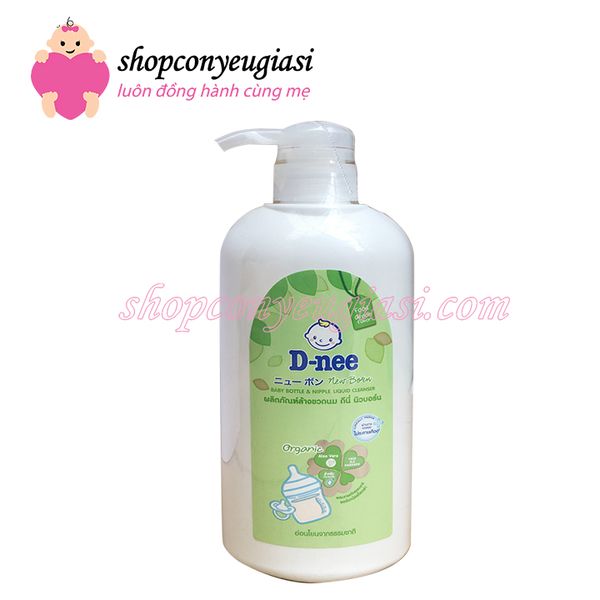 NƯỚC RỬA BÌNH SỮA DNEE ORGANIC 620ml - Thái Lan an toàn giá rẻ