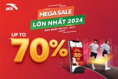 NÓNG RỰC KHÔNG KHÍ MEGA SALE GIẢM 10-70% LỚN NHẤT NĂM TẠI ANTA