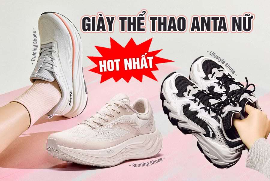 Top 3 Mẫu Giày Thể Thao ANTA Nữ Được Yêu Thích Nhất Hiện Nay – Năng Động Và Thời Thượng