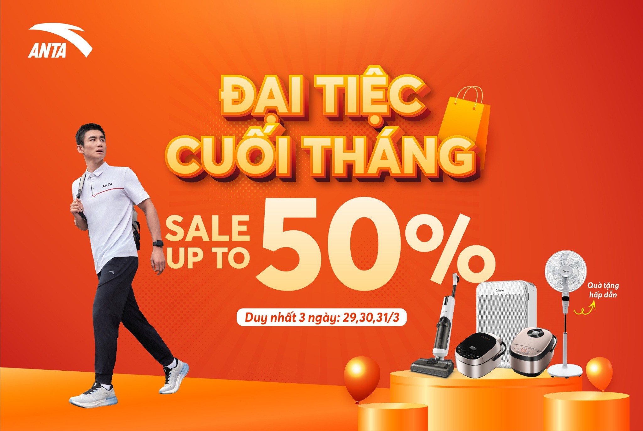 ĐẠI TIỆC CUỐI THÁNG - GIẢM 50% QUẦN ÁO THU ĐÔNG DUY NHẤT 3 NGÀY 29,30,31/3