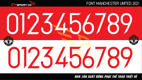 FONT MANCHESTER UNITED 20/21 FREE DOWNLOAD