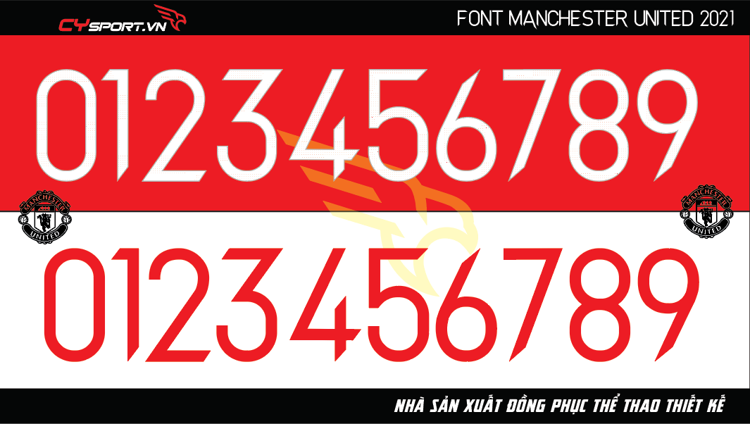 FONT MANCHESTER UNITED 20/21 FREE DOWNLOAD – Cyshop.vn