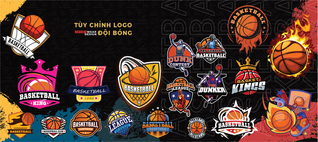 LOGO BÓNG RỔ ĐẸP CYPRY