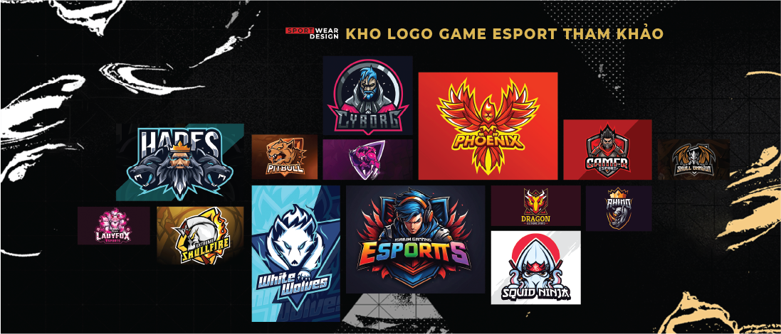 LOGO TEAM GAME ESPORT ĐẸP NHẤT