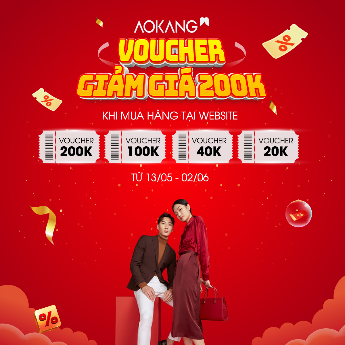 BÙNG NỔ VOUCHER ĐÓN CHỜ HÈ TỚI CÙNG AOKANG