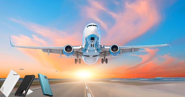 Có được mang pin sạc dự phòng lên máy bay hay không?
