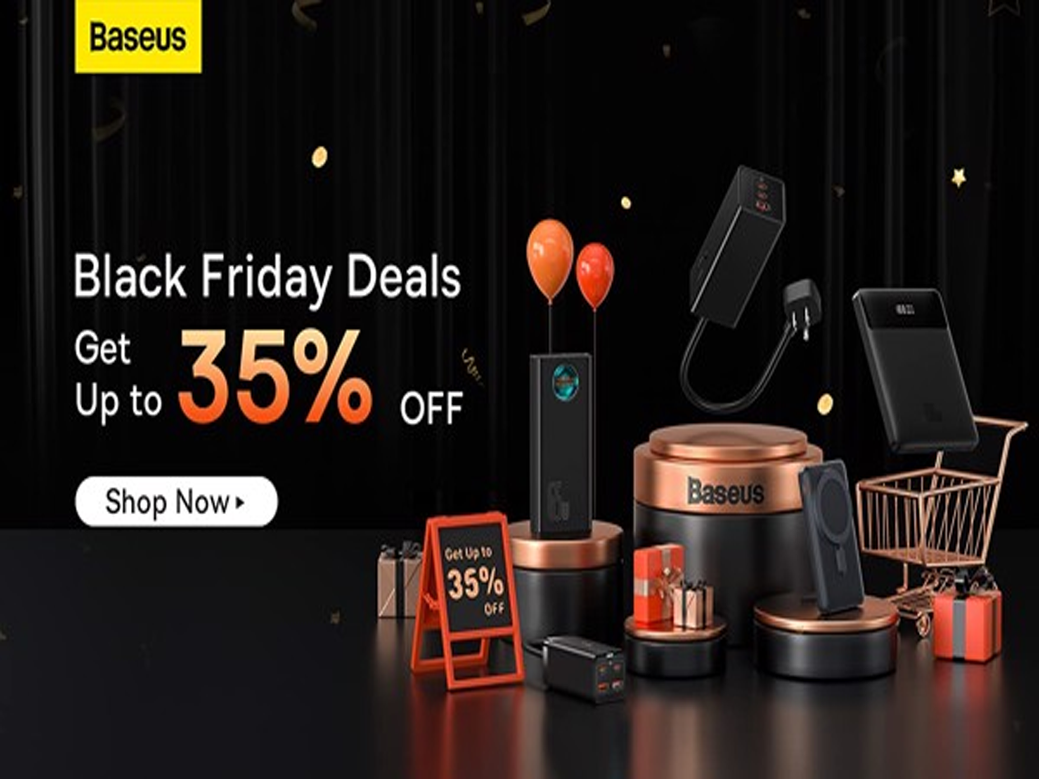 [Baseus] Black Friday - Sale up to 35%