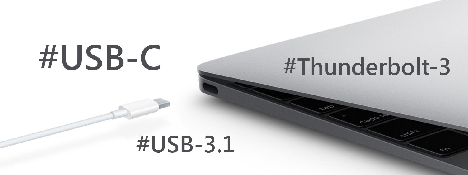 USB-C vs USB 3.1 vs Thunderbolt 3: khác nhau ra sao và phân biệt như thế nào ?
